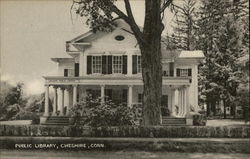 Public Library Cheshire, CT Postcard Postcard Postcard