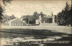 Athletic Field and Gymnasium, Cheshire Academy Connecticut Postcard Postcard Postcard