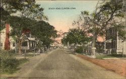 Beach Road Postcard