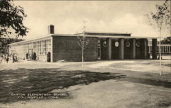 Canton Elementary School Collinsville, CT Postcard Postcard Postcard