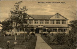 Broadway House and Grounds Postcard