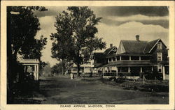 Island Avenue Madison, CT Postcard Postcard Postcard