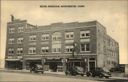 Hotel Sheridan Manchester, CT Postcard Postcard Postcard