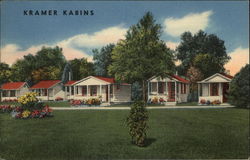 Kramer Kabins Milford, CT Postcard Postcard Postcard