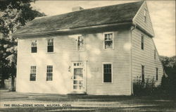 The Eells-Stowe House Milford, CT Postcard Postcard Postcard
