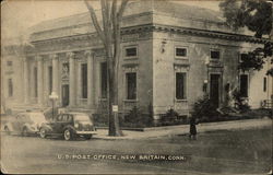 Street View of US Post Office Postcard
