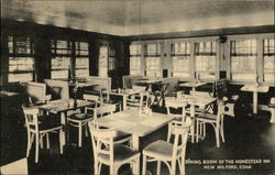 The Homestead Inn - Dining Room New Milford, CT Postcard Postcard Postcard