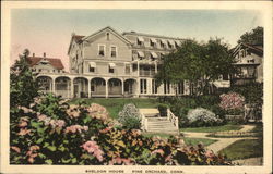 Sheldon House Pine Orchard, CT Postcard Postcard Postcard