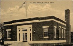 U.S. Post Office Plainville, CT Postcard Postcard Postcard