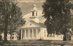 First Congregational Church Postcard