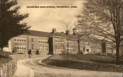 Ridgefield High School Connecticut Postcard Postcard Postcard