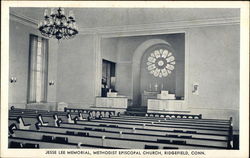 Jesse Lee Memorial, Methodist Episcopal Church Ridgefield, CT Postcard Postcard Postcard