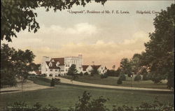 Upagenstit - Residence of Mr. F. E. Lewis Ridgefield, CT Postcard Postcard Postcard