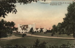 Upagenstit - Residence of Mr. F. E. Lewis Ridgefield, CT Postcard Postcard Postcard