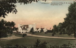 Upagenstit - Residence of Mr. F. E. Lewis Postcard