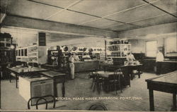 Kitchen, Pease House Postcard