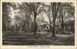 Village Green Postcard