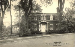 "King House" - Residence of Admiral Thomas C Hart Postcard
