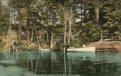 Lakeside on Lake Zoar Postcard