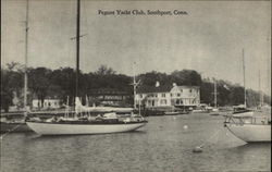 Peguot Yacht Club Southport, CT Postcard Postcard Postcard