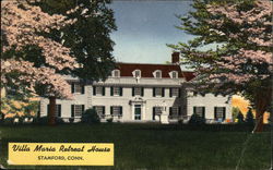 Villa Maria Retreat House Stamford, CT Postcard Postcard Postcard