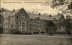 University of Connecticut - William Henry Hall Postcard