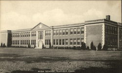 High School Suffield, CT Postcard Postcard Postcard