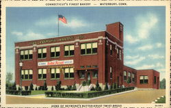 Connecticut's Finest Bakery, Reymond's Waterbury, CT Postcard Postcard Postcard
