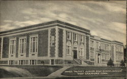 James Talcott Junior High School (Elmwood) Postcard