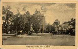 The Green West Hartford, CT Postcard Postcard Postcard