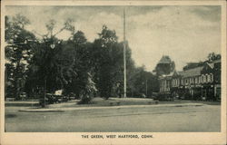 The Green West Hartford, CT Postcard Postcard Postcard