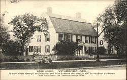 Webb House Wethersfield, CT Postcard Postcard Postcard