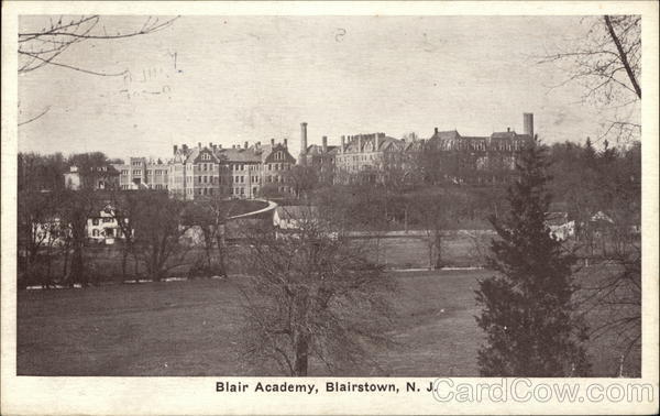 Blair Academy Blairstown New Jersey