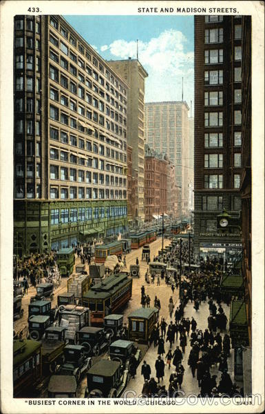State and Madison Streets Chicago Illinois