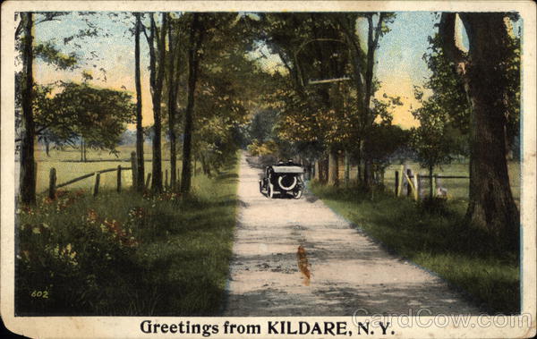 Greetings from Kildare New York