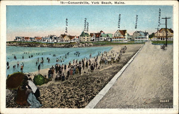 Concordville York Beach Maine