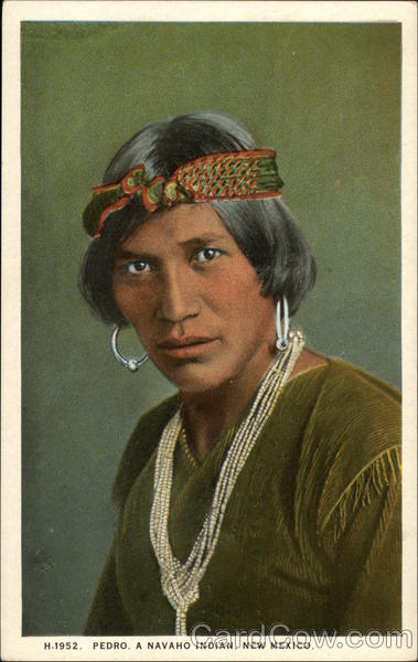 Pedro, A Navajo Indian, NM Native Americana