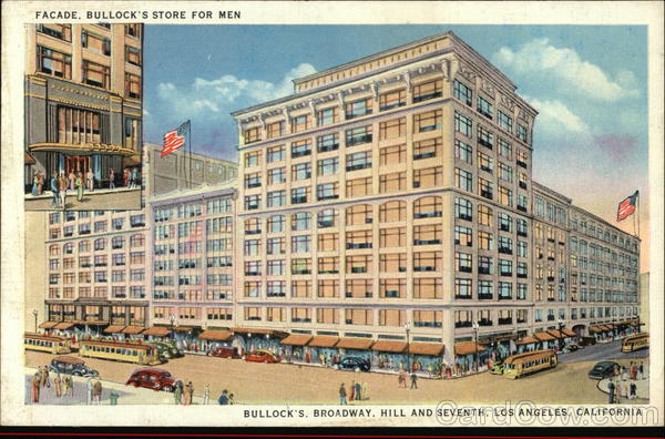 Facade, Bullock's Store for Men Los Angeles California