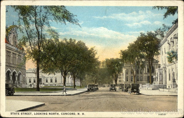 State Street, Looking North Concord New Hampshire