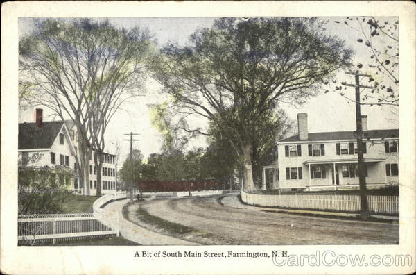 A Bit of South Main Street Farmington New Hampshire