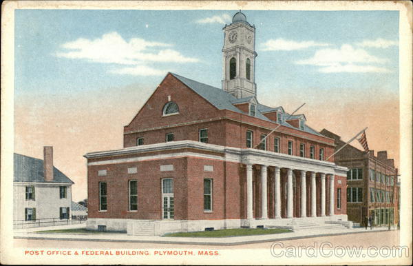 Post Office & Federal Building Plymouth Massachusetts
