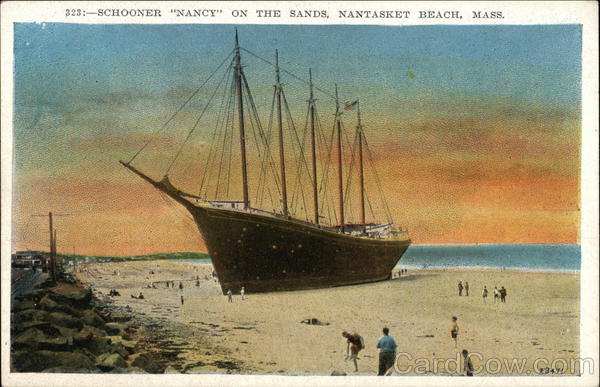 Schooner Nancy on the Sands Nantasket Beach Massachusetts