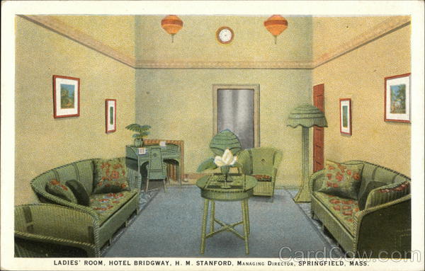 Hotel Bridgway - Ladies Room Springfield Massachusetts