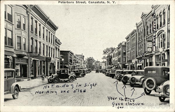 Peterboro Street Canastota New York