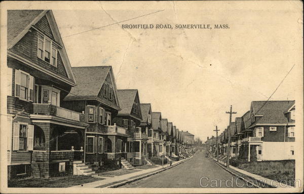 Bromfield Road, Somerville, Mass. Massachusetts
