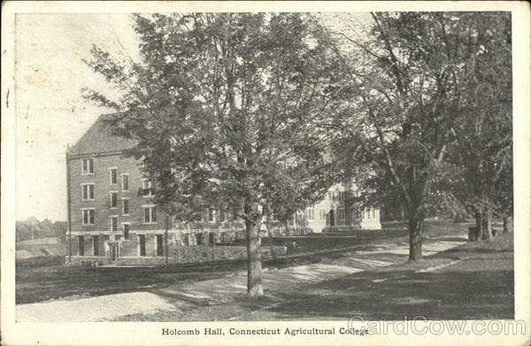 Connecticut Agricultural College - Holcomb Hall Storrs