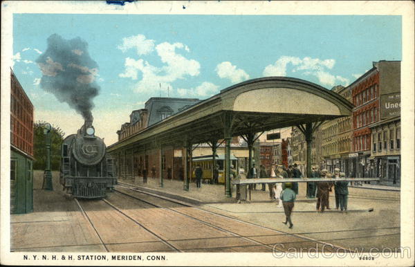 N.Y.N.H. & H. Station Meriden Connecticut