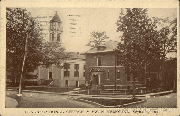 Congregational Church & Swan Memorial Seymour Connecticut