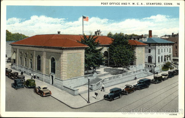 Post Office and Y. M. C. A. Stamford Connecticut