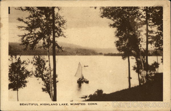 Beautiful Highland Lake Winsted Connecticut